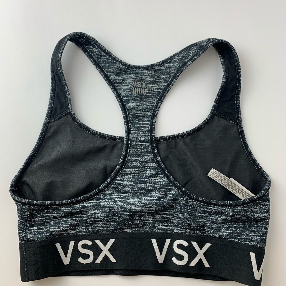 VSX Sport Bra Black and White~ Small - Picture 2 of 3
